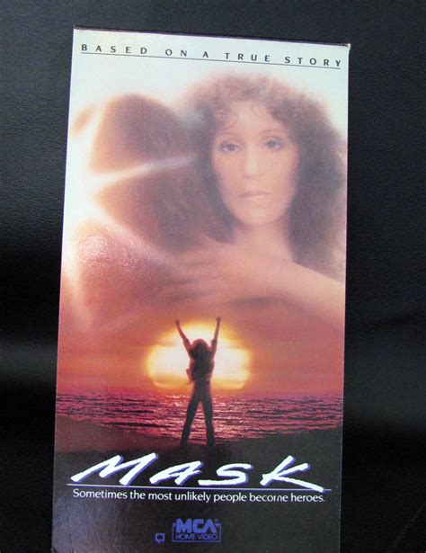 Mask 1985 Repurposed Original Vhs Sleeve To Unique Etsy