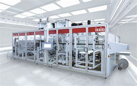 ILLIG Thermoforming System For Plastic Packaging With Festos Modular