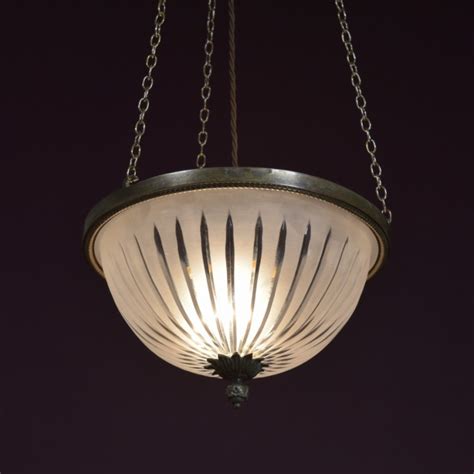 Antique And Reclaimed Listings Edwardian Hanging Bowl Light Salvoweb Uk