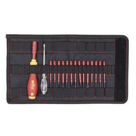 Wiha Piece Slimvario Softfinish Vde Interchangeable Screwdriver