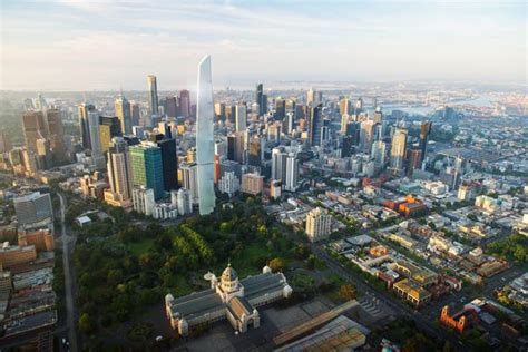 Worlds Most Slender Tower Proposed For Melbourne Architectureau