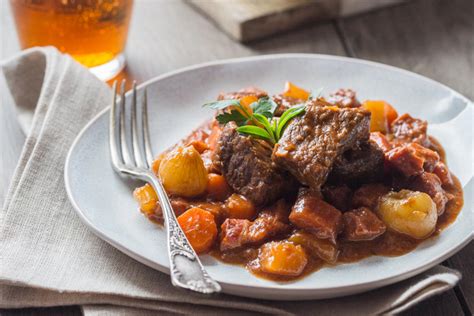 Bœuf braisé à la Bière et aux Légumes d Hiver Cuisine Addict