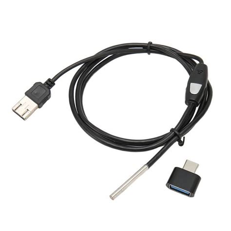 HURRISE endoscope de type C Endoscope USB 1080P 3 9mm Caméra IP67