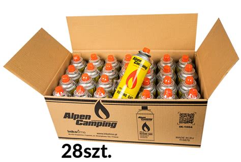 28 x KARTUSZ GAZOWY nabój GAZ do KUCHENKI PALNIKA 400 ml Alpen