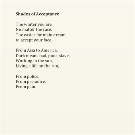 Shades Of Acceptance Spoken Word Poem By Sam Louie Medium