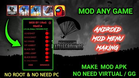 How To Make Mod Menu Any Gamehow To Mod Any Gameandroid Mod Menu