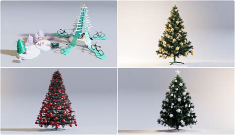 6711 Free Sketchup Christmas Decorative Set Model Download Sketchup