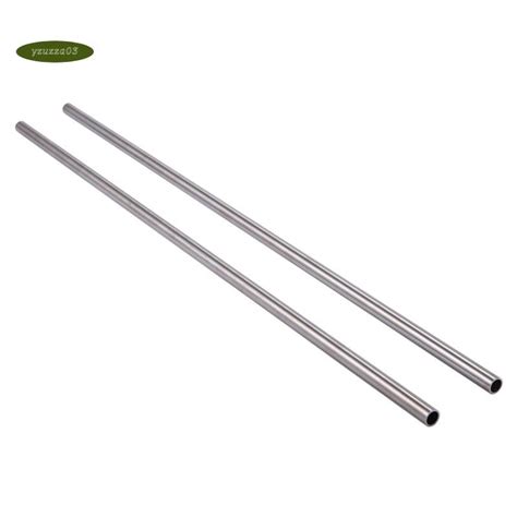 2x 304 Stainless Steel Capillary Tube Pipe OD 10mm X 8mm ID 500mm