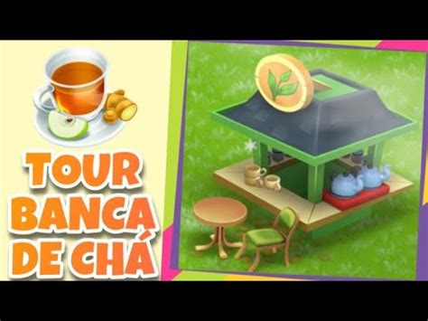 TOUR BANCA DE CHÁ HAY DAY todo dia YouTube