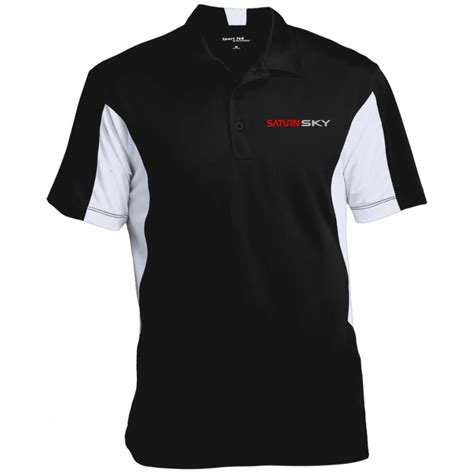 ST655 Men's Colorblock Performance Polo Saturn Sky Base - Mike's House ...