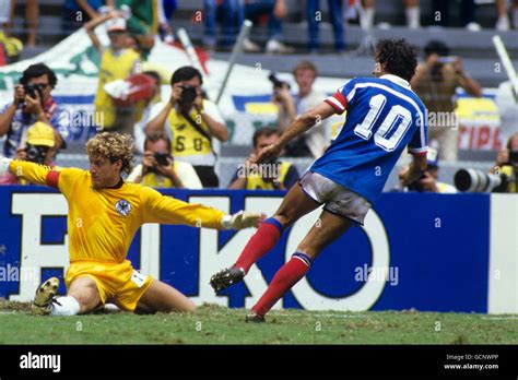 Soccer - FIFA World Cup 1986 - Semi Final - Germany v France - Jalisco ...