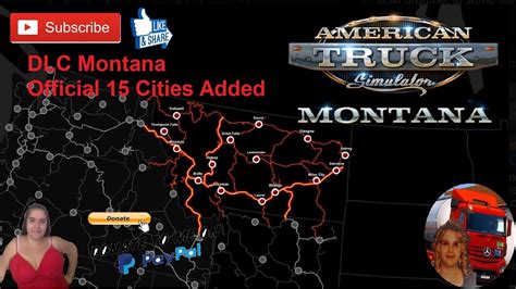 American Truck Simulator Scs Software Next Dlc Montana Official City Map Planner 15 Cities Added