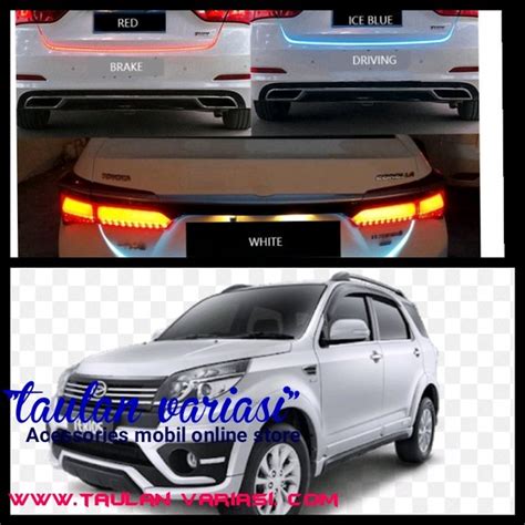 Jual Lampu Bagasi Belakang Led Strip 4warna All New Rush Terios Di