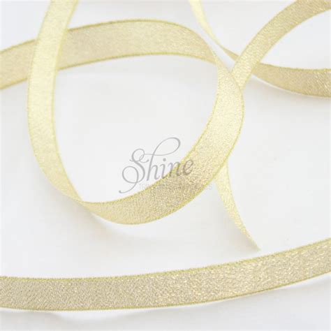 Sequin Glitter Tulle Gold Shine Trimmings Fabrics