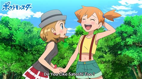 Finally Serena Meets Misty Ash Caught Latias For Final Battle