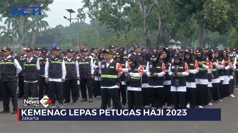 Kemenag Lepas Keberangkatan Petugas Haji 2023 YouTube