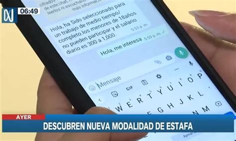 Policía Nacional Alertó Sobre Nueva Modalidad De Estafa Por Whatsapp Canal N