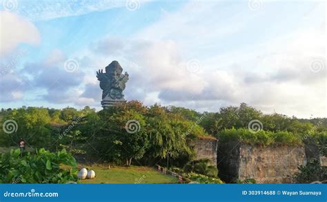 Statue Of Garuda Wisnu Kencana In Bali Indonesia Stock Photo Image Of