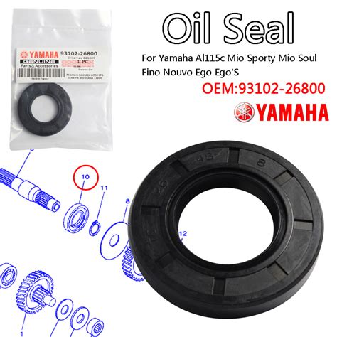 Oil Seal Rear Axle Drive Mio Carb All Mio Soul Nouvo Z Sporty Rear Axle