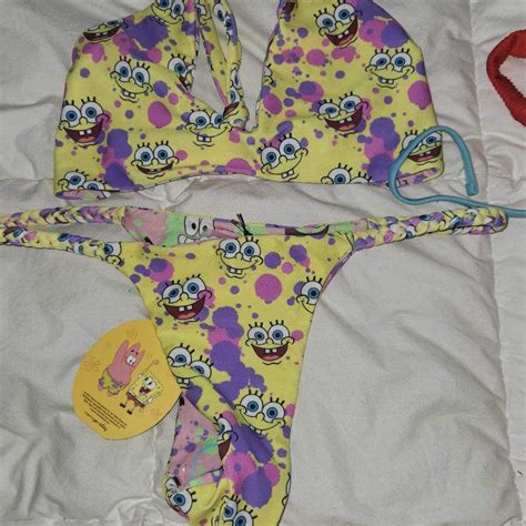 SpongeBob Limited Edition Moana Bikini New With Depop