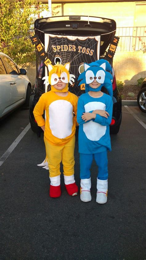 Sonic & Tails Halloween costumes | Sonic the hedgehog halloween costume ...