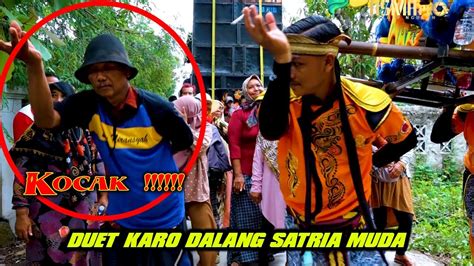 Kocak Bapa Bapa Duet Joget Karo Dalang Kaya Dua Lalaki Youtube