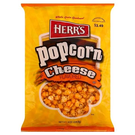 Herrs Cheese Flavored Popcorn 8 Oz Target