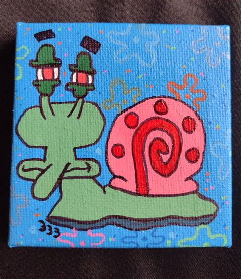 Squidward snail by mushriah333 on DeviantArt