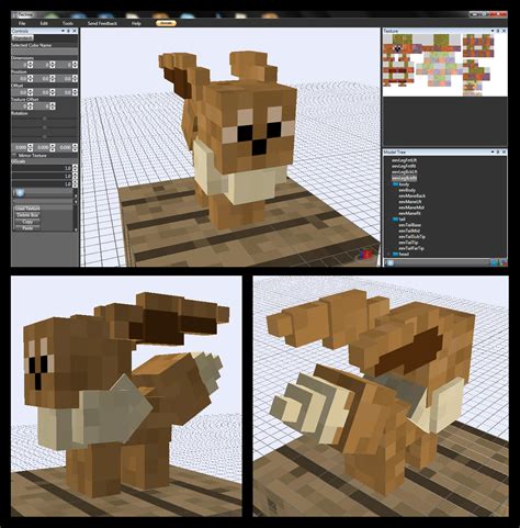 Minecraft Eevee Mob V 0 5 0 By Fuzzyacornindustries On Deviantart