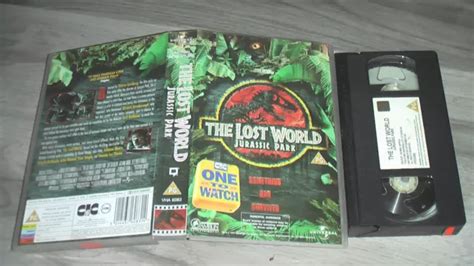 Jurassic Park The Lost World Vhs Video Ex Rental Big Box Cic