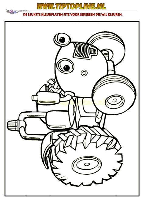 ️Tractor Tom Coloring Pages Free Download| Gambr.co