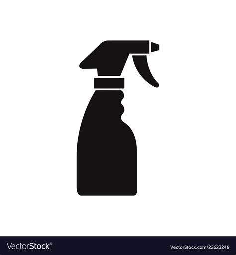 Cleaning Spray Bottle Icon Royalty Free Vector Image