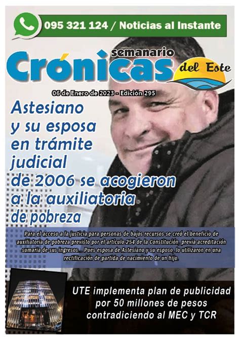 Cronicas Del Este On Twitter Portada De Cr Nicas Del Este