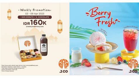 SPESIAL Promo J CO 5 9 April 2023 Dapatkan 1 Lusin Donut Dan 1 Liter