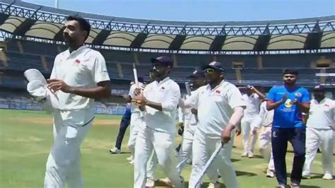 Ranji Trophy Final मुंबई ने विदर्भ को 169 रन से हराया 8 साल बाद बनी