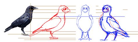 Animation Group 7 Crow Model Sheet V2 2nd Draft