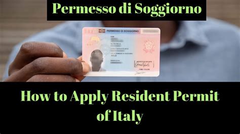 How To Apply Resident Permit Of Italy Permesso Di Soggiorno YouTube