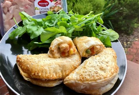 Chicken And Vegetable Mornay Pasties Real Recipes From Mums