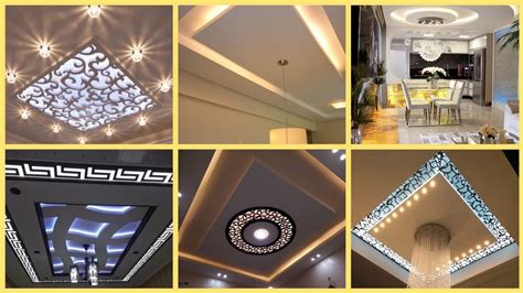 Modern Glass False Ceiling Ideassquare Shape False Ceiling Designs