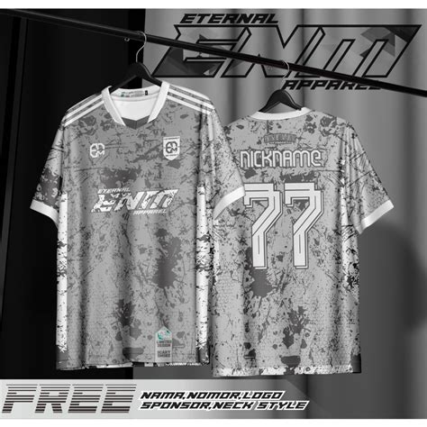 Jual Jersey Baju Futsal Bola Custom Full Printing Free Nama Dan Nomor