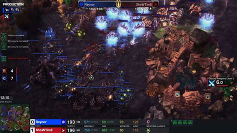 Starcraft II Gamers8 2023 Aug4 Reynor Z V ShoWTimE P Game 1 MAPS