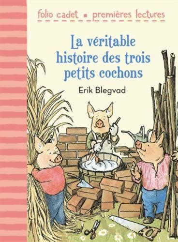 La véritable histoire des trois petits cochons Label Emmaüs