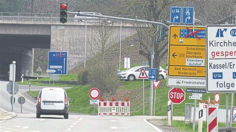 Autobahnauffahrt In Kirchheim Ist Ab Sofort Gesperrt