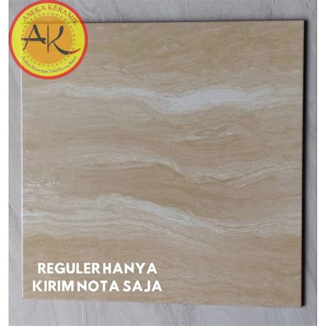 Jual Keramik Lantai Ruangan Motif Marmer Glossy Kilap 50x50 Traper