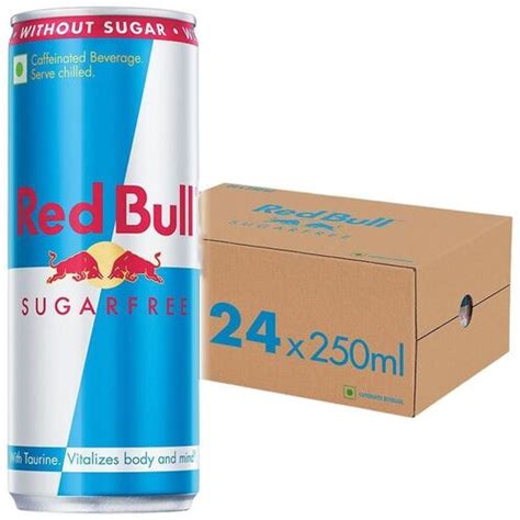 Red Bull Energy Drink Sugar Free 250 Ml Pack Of 24 At Best Price