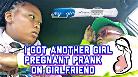 I Got Another Girl Pregnant 🤰 Prank On Girlfriend Youtube