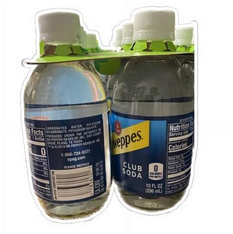 Club Soda 10 Fl Oz Bottles 1 6 Count