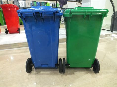 HDPE 240 liters outdoor street waste bins garbage trash cans with wheels, China HDPE 240 liters ...