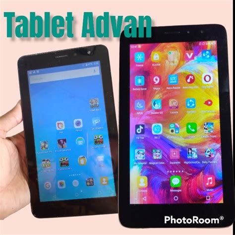 Jual TABLET ADVAN S7C DAN E1C TABLET MURAH TERJANGKAU FUNGSI NORMAL