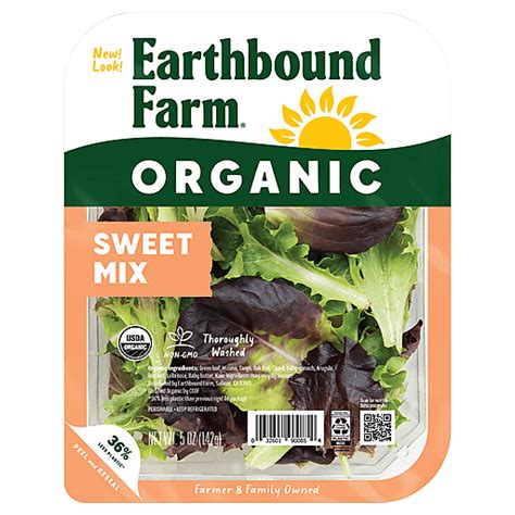 Earthbound Farm Organic Sweet Mix Oz Organic Vegetables Martins